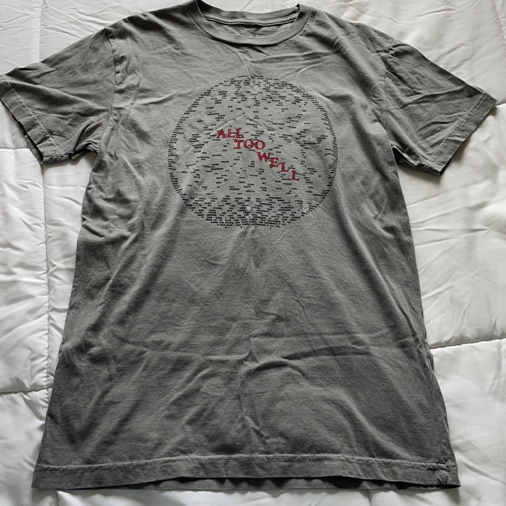 Taylor Swift All Too Well t shirt